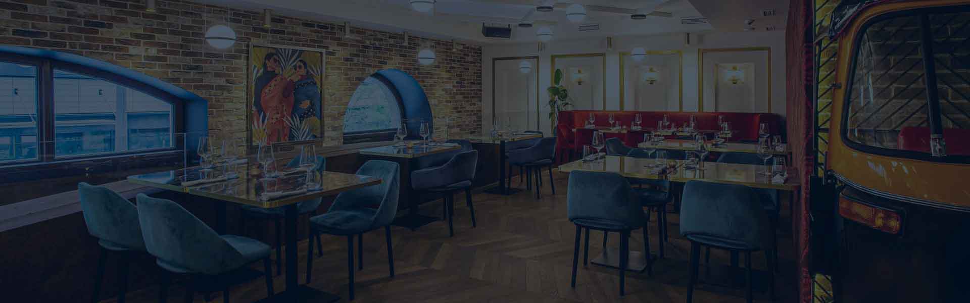 Bombay Budapest indiai étterem asztalfoglalás header