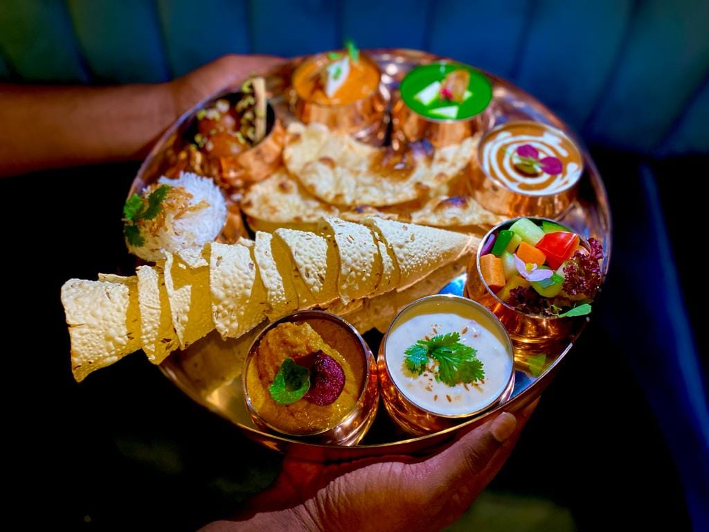 Thali ebéd Bombay Budapest